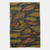 シダ3 キッチンタオル (縦)