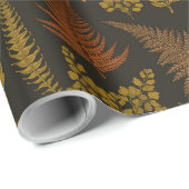 シダ3 ラッピングペーパー (ロールコーナー)