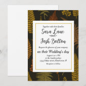 シダ3 招待状 (正面/裏面)