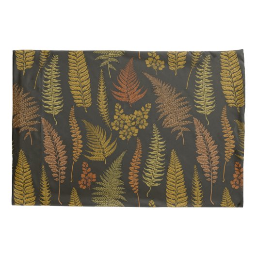 シダ3 枕カバー (裏面-左)