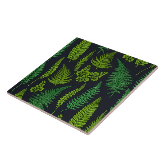 シダ タイル (側面)