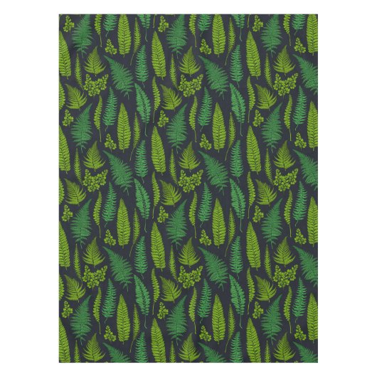 シダ テーブルクロス (正面)