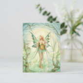 "シダ"フェアリーbyスコットハウデン ポストカード (スタンド正面)