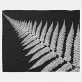 シダ フリースブランケット (正面(横))