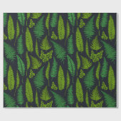 シダ ラッピングペーパー (フラット)