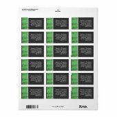 シダ ラベル (フルシート)