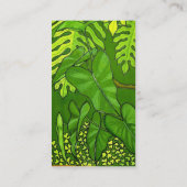 シダ 名刺 (裏面)