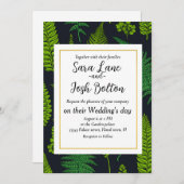 シダ 招待状 (正面/裏面)