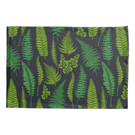 シダ 枕カバー (裏面-左)