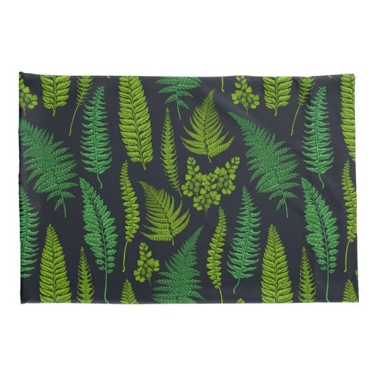 シダ 枕カバー (裏面-右)