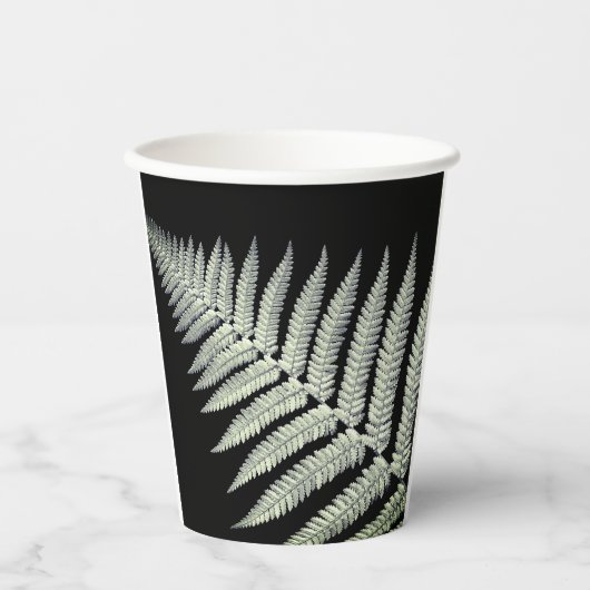 シダ 紙コップ (正面)