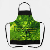 シダ， 1ヨハネ1:9 エプロン (正面)