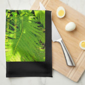 シダ， 1ヨハネ1:9 キッチンタオル (四つ折り)