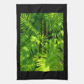 シダ， 1ヨハネ1:9 キッチンタオル (縦)