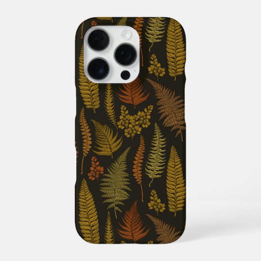 シダ 3 iPhoneケース (裏面)