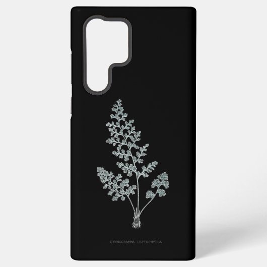シダ – Gymnogramma Leptophylla - X線効果 – 04 Samsung Galaxyケース (裏面)