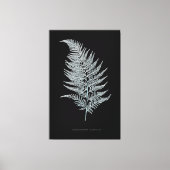 シダ – Gymnogramma Ochracea - X線効果 – 02 キャンバスプリント (正面)