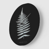 シダ – Gymnogramma Villosa - X線効果 – 06 ラージ壁時計 (傾斜)