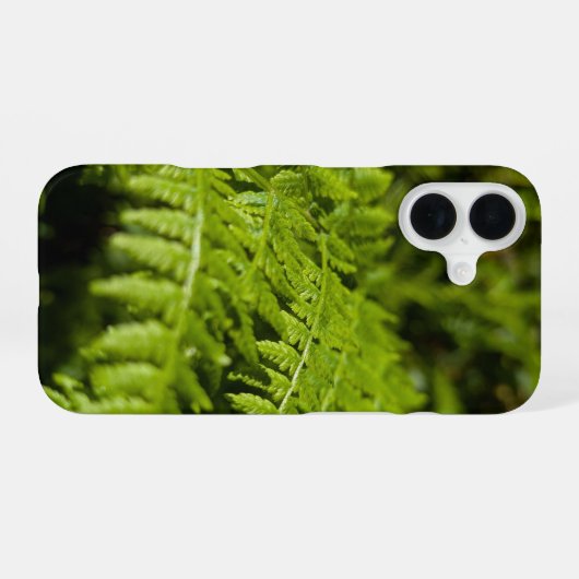 シダ iPhone 16ケース (裏面横)