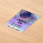 シチュアルなアクリル結婚式招待状 アクリル招待状 (レイダウン)