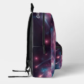 シチュアルウルフパーソナライズされたデザイン2 プリントバックパック (左)