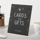 シチュアルブラックカードとギフト結婚ズ 台座サイン (インサイチュ)