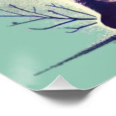 シチュアル・キャット – DREAMY DOUBLE EXPOSURE ARTポスター ポスター (コーナー)