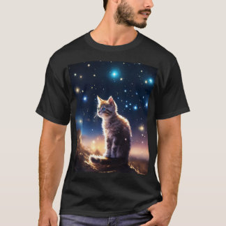 シチュアル・ヒゲ:子猫の旅 Tシャツ