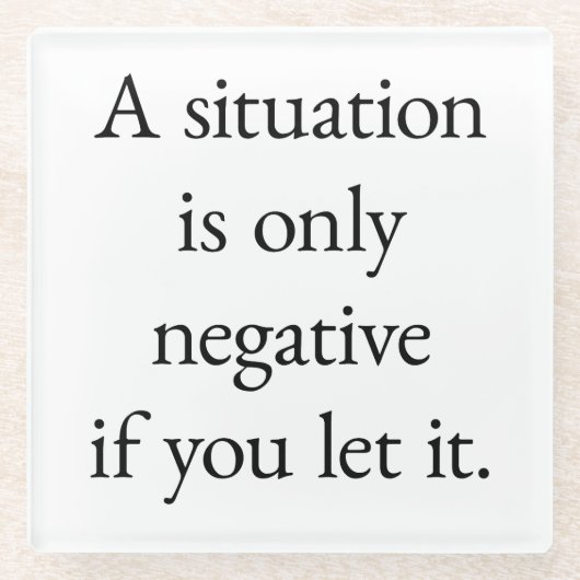 シチュエーションガラスコースター ガラスコースター (正面)