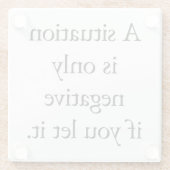 シチュエーションガラスコースター ガラスコースター (裏面)