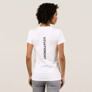 シチュエーションシット ミニマリスト ユーモア サラシスティック 水分補給 Tシャツ