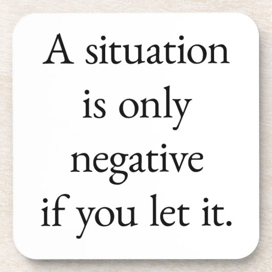 シチュエーション懸命プラスチックのコースター コースター (正面)