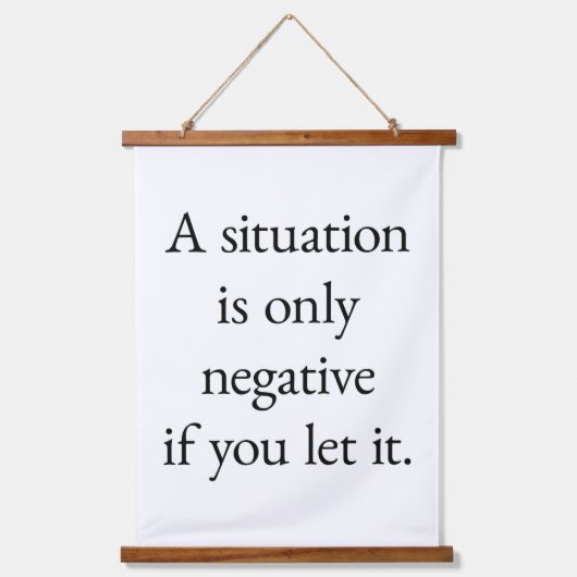 シチュエーション木材の上に壁のタペストリー 吊り下げ型タペストリー (正面)