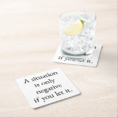 シチュエーション紙コースター スクエアペーパーコースター (インサイチュ)