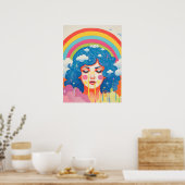 シチュナウイスパー：宇宙の毛のミューズ ポスター (キッチン)