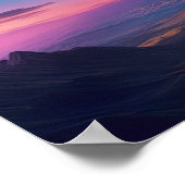 シチュニアルキャンバスの色 ポスター (角)