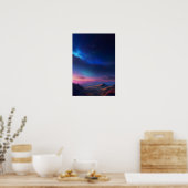 シチュニアルキャンバスの色 ポスター (キッチン)