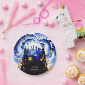 シチュラルウお洒落ードランド誕生日 ペーパープレート (パーティー)