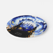 シチュラルウお洒落ードランド誕生日 ペーパープレート (アングル)