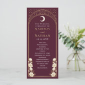 シチュラルクランベエレガントリー結婚アールヌーボー プログラム (スタンド正面)