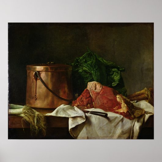 シチューの準備 ポスター (正面)