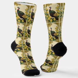 シチュージナイトゲームバードとジャスミンの花 ソックス