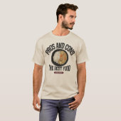 シチューライス(ビンテージ風) Tシャツ (正面フル)