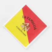 シチリはっきりしたー国旗の赤と黄 (コーナー)