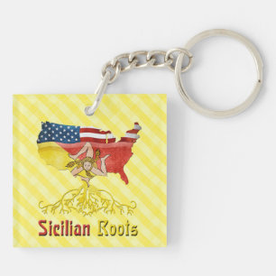 シチリアのアメリカのルーツ、シチリア キーホルダー