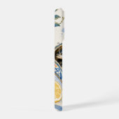 シチリアのイワシの水彩画 iPhoneケース (右側面)