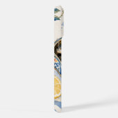シチリアのイワシの水彩画 iPhoneケース (右側面)