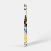 シチリアのイワシの水彩画 SAMSUNG GALAXYケース (右側面)