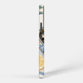 シチリアのイワシの水彩画 SAMSUNG GALAXYケース (右側面)