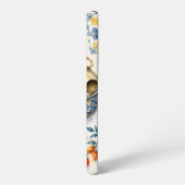 シチリアのイワシの水彩画 SAMSUNG GALAXYケース (左側面)